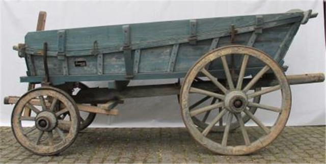 Polderwagen met afneembare zijborden, Karrenmuseum Essen
